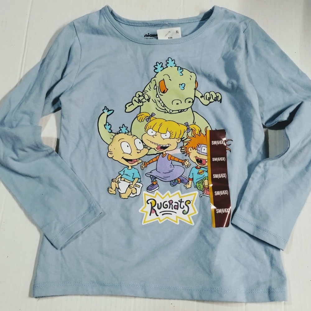 Nickelodeon Rug Rats long sleeve shirt kids 6-6x